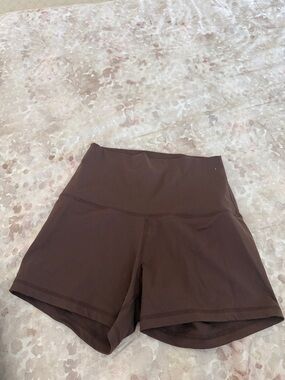 Born Primitive High-Waist Women's Sculpting Shorts in Dark Brown